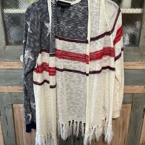 Lane Bryant Patriotic Cardigan